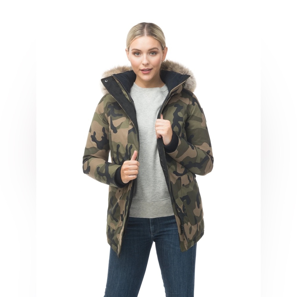 Carla Nobis Parka | Green Camo